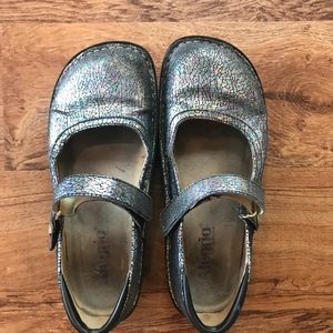 Alegria Opal Sparkle Mary Jane shoes size 38/7.5-8